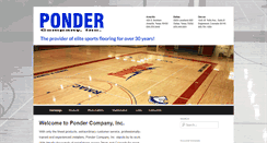 Desktop Screenshot of ponder.com